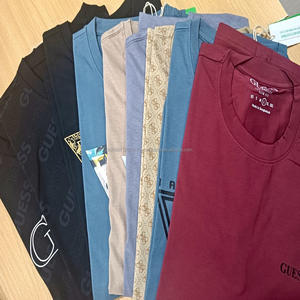 Lote de Ropa de Alta Calidad, Camisetas de Algodón para Hombre de Marca, Tallas S-3XL, Estilos y Colores Variados, Diseño de Moda, Excedentes al por Mayor - Product Image 2