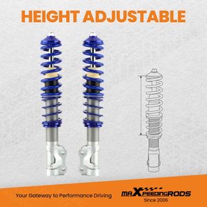 Kit Sospensioni Tuning VW Golf e Jetta MK2/MK3 C2408230025 Coilovers con Molle Elicoidali Ammortizzatori e Montanti - Product Image 2