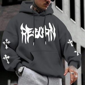 Nouvelle collection, sweat à capuche pour homme en coton 100%, manches longues, col rond, imprimé, personnalisable, grande taille, Bangladesh - Product Image 5