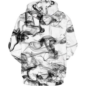 Sweat-shirt à capuche imprimé graphique Galaxy 3D unisexe avec poches logo personnalisé Streetwear style décontracté solide respirant - Product Image 2