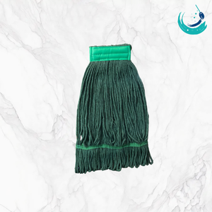 KSR High Quality Cotton Full Colour Yarn Kentucky <b>Mop</b> Heads with 2" Colour Top Band for Floor <b>Cleaning</b> System Looped End - Product Image 4