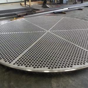 ताप विनिमायक कार्बन स्टील, डुप्लेक्स स्टेनलेस स्टील, टाइटेनियम ट्यूब शीट फ्लैंज के लिए अनुकूलित एस्म S266 ग्राम 2/S105 ट्यूब शीट - Product Image 6