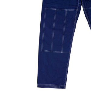 Shorts d'arts martiaux mixtes unisexes en spandex bleu, coupe régulière, séchage rapide, respirant, 220g, avec cordon de serrage et poches - Product Image 3