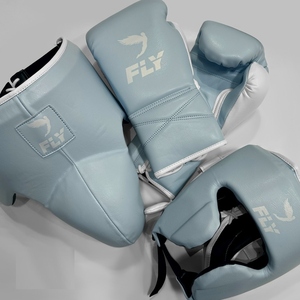 Ensemble de boxe professionnel durable en cuir véritable de qualité supérieure, couleur personnalisable, pour entraînement et combat – Vente chaude - Product Image 3