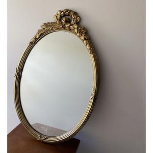 Miroir mural d'intérieur design, motif feuille, décoration classique et moderne, plusieurs finitions disponibles. - Product Image 3