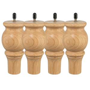 Decorative Solid Wood Furniture Legs Premium <b>Sofa</b> <b>Support</b> Legs for Modern Interior Home Hotel Office and Villa Furniture - Product Image 1