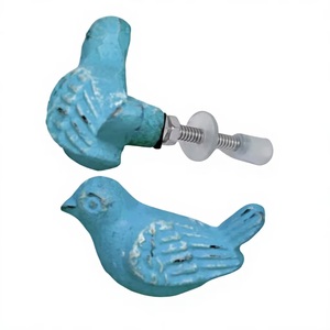 Poignée de meuble en fonte Ba Blue Bird, design moderne, pour commode, salle de bain, maison, bureau, écologique, durable, facile à installer - Product Image 1