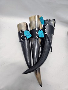 Auténtico Cuerno Vikingo para Beber, Cuerno de Buey Natural Pulido, Alta Calidad, Logotipo Personalizado, Arte Folclórico, Amantes de la Cerveza, Hecho a Mano, Tradicional - Product Image 2