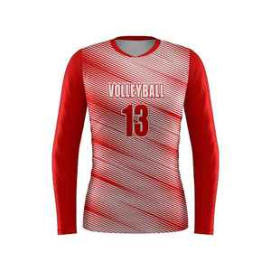 เสื้อวอลเลย์บอลแบบดิจิตอลพิมพ์ลาย น้ำหนักเบา สำหรับทุกเพศ สีและดีไซน์ตามสั่ง เป็นมิตรกับสิ่งแวดล้อม วัสดุคุณภาพดีที่สุด - Product Image 6