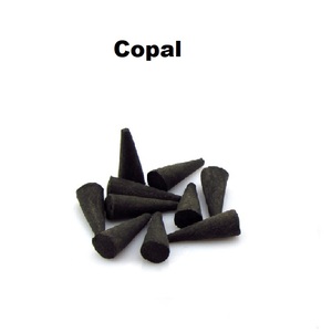 Conos de incienso de copal natural de la mejor marca en madera negra Uso aromático Suministro al por mayor-Difusor de aromaterapia y soportes de incienso - Product Image 1