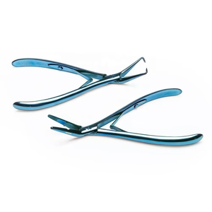 High Quality Hair <b>Extension</b> Pliers For Micro Ring <b>Beads</b> Hair <b>Extensions</b> With Blue Silver Handle For Hair Salon Use - Product Image 1