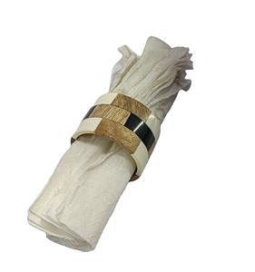 Ronds de serviette pour cuisine et restaurant But Agate Ronds de serviette Art résine époxy hautement poli fait à la main en Inde - Product Image 1