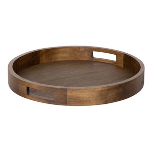 Bandeja de Servir de Bambú Rectangular, Diseño Minimalista Sólido, Juego de Platos de Madera Duraderos para Decoración del Hogar, Juego de Bandejas de Servir de Bambú - Product Image 6