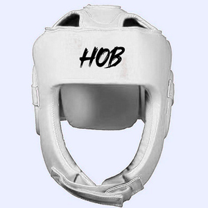 Protector de Cabeza de Cuero Personalizado con Logotipo para Boxeo, MMA, Muay Thai, Kickboxing y Sparring con Protector Nasal - Product Image 2