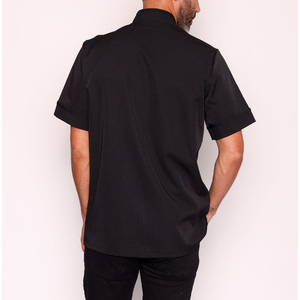 Men Hairdressing Beauty Salon <b>Tunic</b> Shirt Mens Fancy Hairdressing Uniform <b>Tunic</b> Top Hospital <b>Nursing</b> Scrubs for Men with logo - Product Image 4