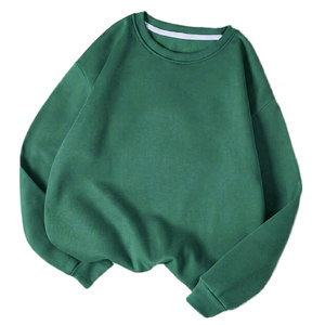 เสื้อสเวตเชิ้ตคอกลมโอเวอร์ไซส์ สีม่วงล้วน แขนยาวทรงหลวม ผ้าถักเนื้อฝ้าย สวมใส่สบายๆ ในฤดูใบไม้ร่วง พร้อมโลโก้แบบกำหนดเอง - Product Image 6