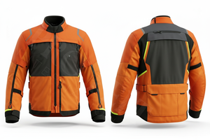 Performance Gear Textile Racing Motorbike Jacket Custom Polyester Whole Sale Abrasion Resistant Lightweight Motorbike Jackets - Product Image 4