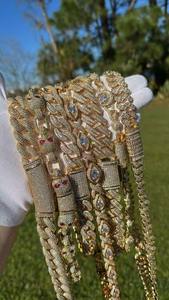 Nueva llegada: Cadena de gemas de moissanita con incrustaciones de diamantes, ideal para regalo, ropa de club y accesorios de moda, disponible al mejor precio. - Product Image 2