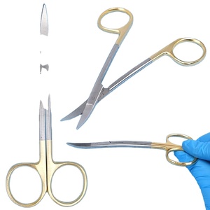 Porte-aiguille Derf T/C 12 cm/Instrument chirurgical/Ciseaux Sialkot Pakistan Porte-aiguille double incurvé en acier inoxydable - Product Image 2