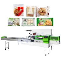 HNOC Machine automatique pour emballer et sceller les gâteaux Mini Patty Flow Ice Lolly Bar Popicle Stick Cream Pack
