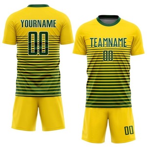 เสื้อฟุตบอลชุดเต็มรูปแบบสำหรับผู้ชายรุ่นใหม่ พิมพ์โลโก้แบบซับลิเมชั่นตามสั่ง ขายส่ง คุณภาพสูง - Product Image 1