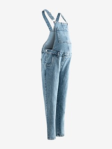 Salopette en jean pour femme, décontractée, bretelles réglables, douce, confortable, tendance, streetwear quotidien - Product Image 5