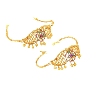 Peacock Armlets-Fashion Body Jewelry - Product Image 2