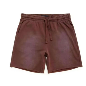 Shorts de haute qualité les plus vendus en promotion – Shorts décontractés sur mesure délavés à l'acide pour adultes - Product Image 1