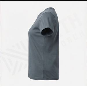 Camisetas de Mujer con Diseño Personalizado Estilo Único Camisetas de Mujer con MOQ Bajo Camisetas de Mujer con Color Personalizado Ropa de Moda de Verano - Product Image 3