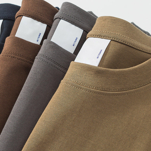 Camisetas Extra Grandes para Hombre, 100% Algodón Grueso, Lisas, con Estampado Personalizado, Directo de Fábrica - Product Image 1