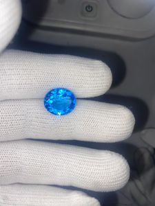 Piedra Preciosa de Turquesa Natural de 9.60 Ct |   Corte Ovalado |   Azul Cielo |   Piedras Sueltas de Calidad para Joyería - Product Image 2