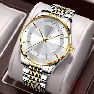 Elegant, Noble and Luxurious Stainless Steel Strap Business, Casual and Commuting Automatic <b>Mechanical</b> Men's <b>Watch</b> - Product Image 1