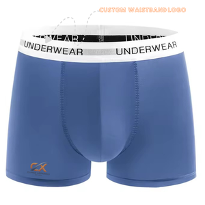 Prix d'usine ODM/OEM – Caleçons boxeurs mi-taille à séchage rapide pour hommes – Sous-vêtements de sport respirants sans coutures – Fabricant - Product Image 6