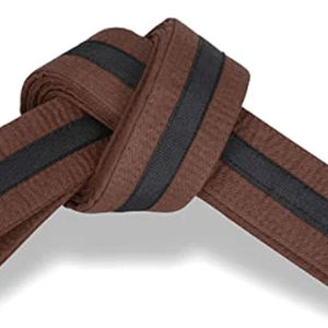 เข็มขัดคาราเต้คุณภาพพรีเมียมแบบใหม่ ออกแบบได้ตามต้องการ สวมใส่สบาย สำหรับผู้ชายและผู้หญิง สำหรับฝึกศิลปะการต่อสู้ เข็มขัดคาราเต้ บีเจเจ - Product Image 6