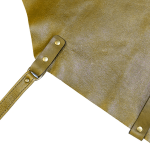 Tablier en cuir avec poches, style classique durable, pour la cuisine et le travail - Product Image 4