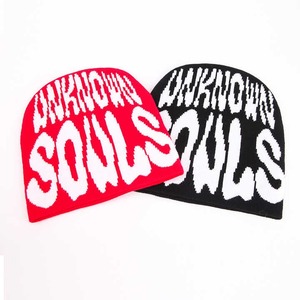 Gorros Personalizados para Adultos Unisex, Gorro de Punto Jacquard con Estampado Completo Personalizado, con Logotipo, Lazos y Personajes, 100% Algodón - Product Image 3