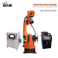 Robot de soudage industriel à 6 axes avec bras de 1600 mm pour applications d'atelier polyvalentes