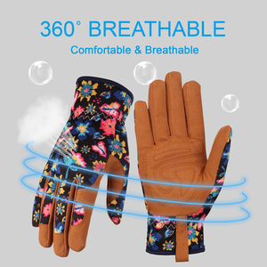 Guantes de Seguridad para la Construcción, Disponibles en Grandes Cantidades, Guantes de Trabajo Mecánicos de Cuero TPR Antideslizantes de Alta Calidad - Product Image 6