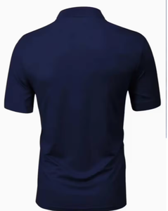 Camiseta Personalizada con Logotipo para Hombre, Manga Corta, Tejida, Informal, con Botones al Frente, Impresión Serigrafiada, Secado Rápido, 100% Algodón y Elastano - Product Image 6