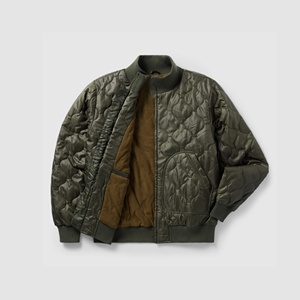 Premium Niedriger MOQ OEM Winter Wasserabweisender M19 NFP Camo Nylon Ripstop Gerippter Kragen Isolierter Bedruckter Reißverschluss Woobie Hoodie - Product Image 5