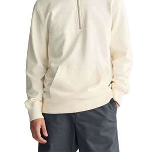 Sweat-shirt d'hiver pour homme, demi-zip, couleur unie, style classique, coutures solides, durable, confortable, pour les voyages et le bureau - Product Image 5