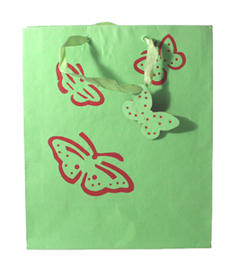 Sacs en papier de luxe personnalisés pour cadeaux d'anniversaire, de mariage, de la Saint-Valentin et de fêtes, sacs en papier simples avec poignée, vente en gros - Product Image 1