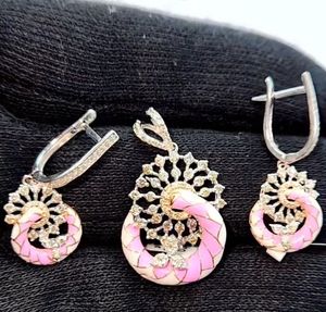Colección de Joyería Premium, Colgantes de Diamantes Creados en Laboratorio con Certificación IGI, Dijes de Oro Blanco y Rosa de 14K, 0.78ct, Lujosos y Éticos para Mujer - Product Image 5