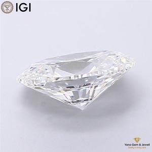 Diamante CVD Cultivado en Laboratorio de 1.00 Quilates, Corte Ovalado, Color E, Claridad VVS1, Certificado por IGI, para Anillo de Compromiso Personalizado - Product Image 4