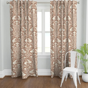OEM Manufacturer Cartoon Squirrel Cotton Linen Door <b>Curtain</b> Kids Nursery Festival Wedding Decorative <b>Panel</b> - Product Image 1