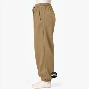 Wholesale Premium <b>Mens</b> Green High Waist Wide Leg Sweat <b>Pants</b> With Multiple Pockets Breathable Premium Quality <b>Summer</b> Wear Trendy - Product Image 2
