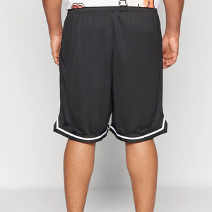 Shorts de basketball pour hommes Shahas International, taille élastique, coupe mi-haute, séchage rapide, respirant, polyester/coton, sport, été - Product Image 2