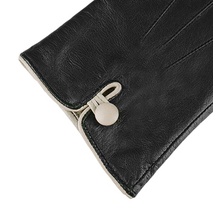 Guantes de Vestir de Cuero para Mujer con Logotipo Personalizado, Guantes de Moda de Piel de Cordero para Invierno, Fabricante Mayorista OEM - Product Image 3