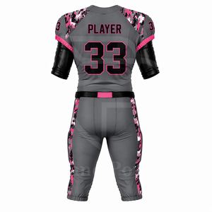 Conjunto de Uniforme de Fútbol Americano Personalizado al por Mayor 2026, Jersey y Pantalones, Tela de Malla Transpirable, Uniforme de Entrenamiento de Equipo, Fabricante OEM - Product Image 4