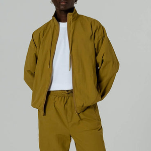 Custom <b>Men's</b> Cotton Windbreaker Tracksuit Hooded Zip <b>Jacket</b> Jogger Sweat Suit Winter Warm Wear - Product Image 4
